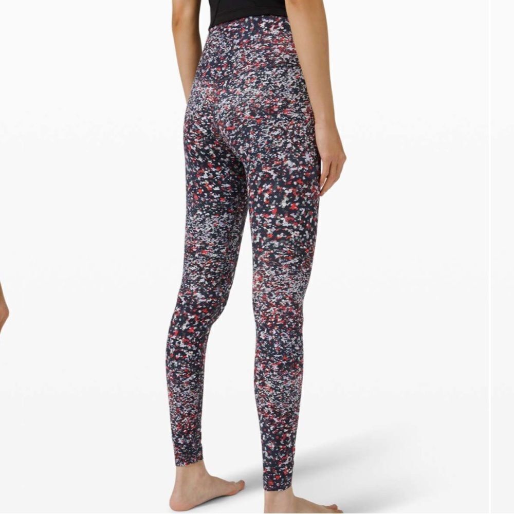 Lululemon Water Blossom Multi Leggings